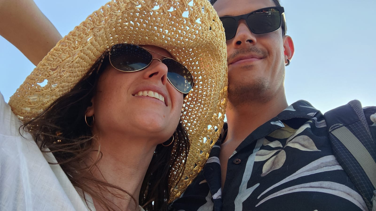 Scarlet and Diego in Cartagena